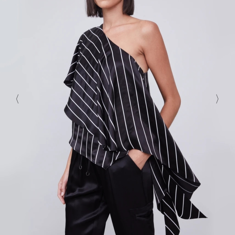 ABS One Shoulder Dress